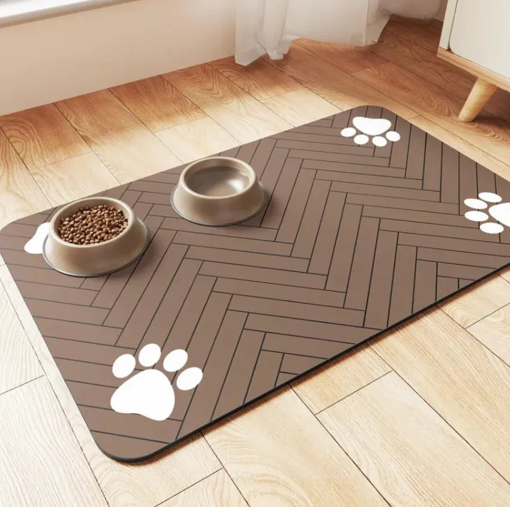 TaviPets™ Quick-Dry Diatom Absorbent Pet Feeding Mat